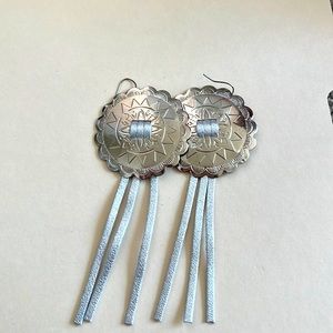 Large Concho earrings